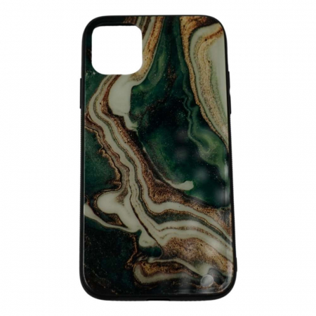 Lichidare Husa protectie pentru Apple iPhone 11Pro Max Marble Glass Model 3 [1]