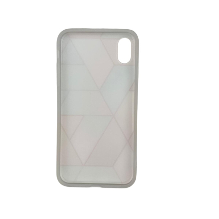 Husa protectie pentru Apple iPhone X/XS Soft IMD TPU Marble Geometric Roz [1]