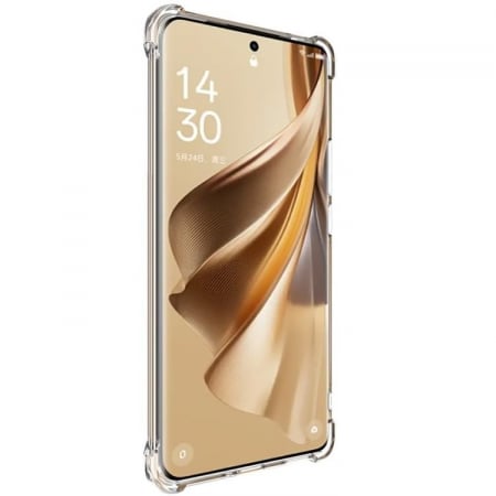 Husa protectie pentru Oppo Reno 8 5G, Flippy, TPU, Antisoc, Protectie colturi, Rezistenta la impact, 1.5 mm, Transparenta [3]