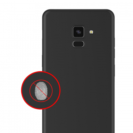 Husa Samsung Galaxy A8 2018 Luxury Case Negru [5]