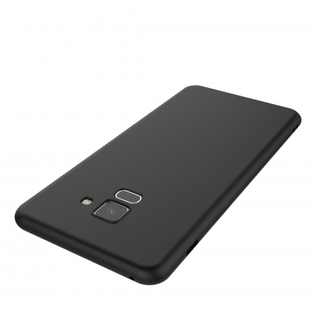 Husa Samsung Galaxy A8 2018 Luxury Case Negru [4]