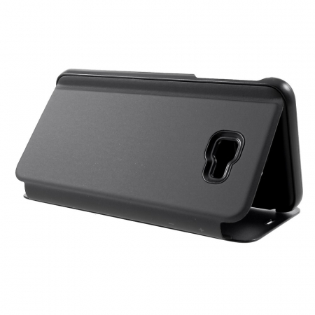 *LICHIDARE STOC* Husa Samsung Galaxy J4 Plus 2018 Flip Cover Oglinda Negru [3]