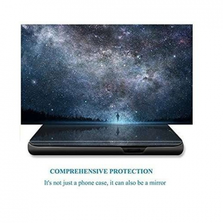 Husa Samsung Galaxy J6 Plus 2018 Flippy® Flip Cover Oglinda Negru [2]