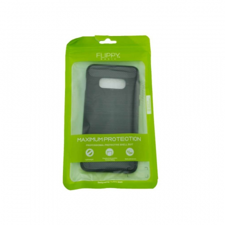 Husa Samsung Galaxy S10e Tpu, carbon, Negru [1]