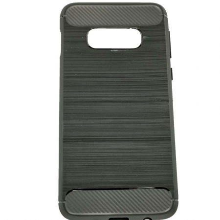 GSM - Husa Samsung Galaxy S10e Tpu, carbon, Negru