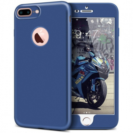 GSM - Husa Samsung Galaxy S7 Edge Full Silicone Albastru