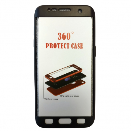 Husa Samsung Galaxy S7 Edge Full Silicone Negru [3]