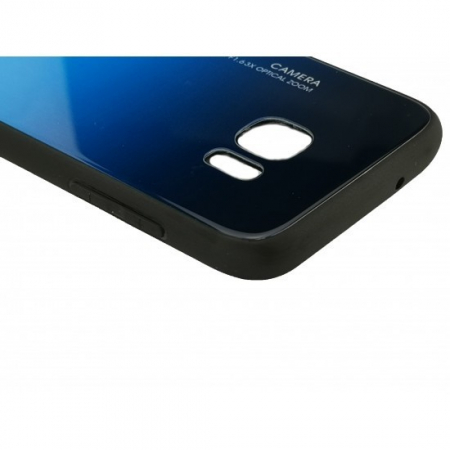 Husa Samsung Galaxy S7 Edge Hybrid Back Degrade, Albastru [10]