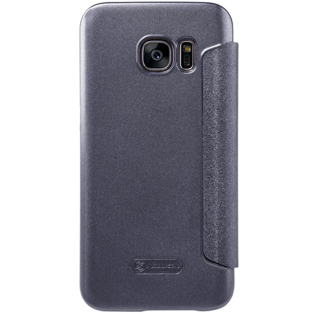 Husa Samsung Galaxy S7 Nillkin Sparkle Flip Negru [3]