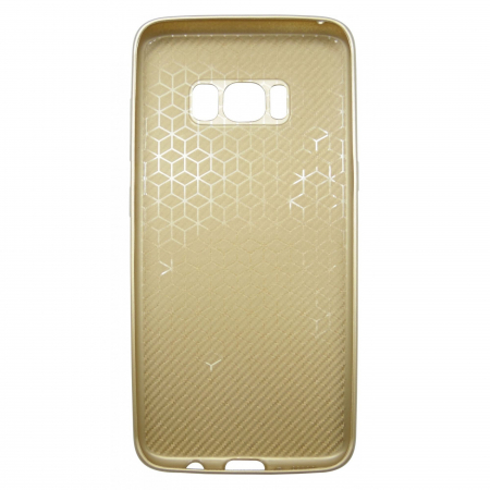 Husa Samsung Galaxy S8 i-Zore Carbon Fiber Auriu [2]