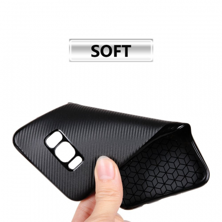 Husa Samsung Galaxy S8 i-Zore Carbon Fiber Negru [4]