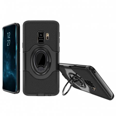 Husa Samsung Galaxy S9 Ipaky Ring Negru [1]