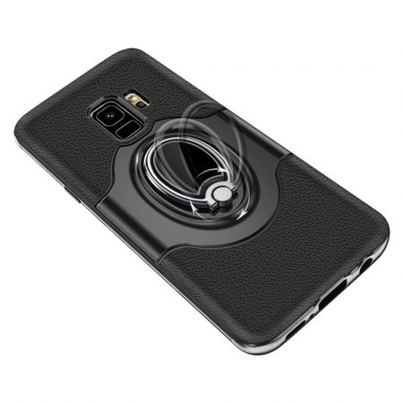 Husa Samsung Galaxy S9 Ipaky Ring Negru [9]