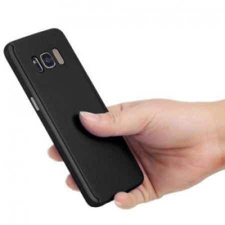 Husa Samsung Galaxy S9 Plus Full Cover 360 Negru [2]