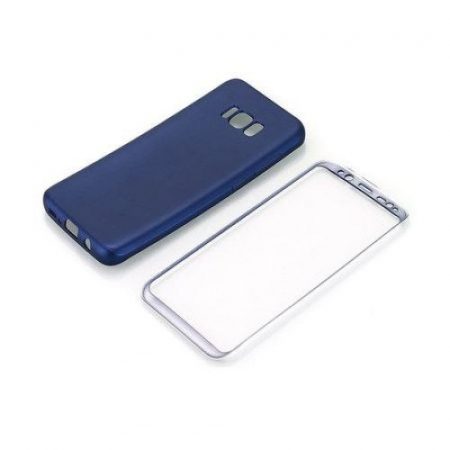 Husa Samsung Galaxy S9 Plus Full Silicone Albastru [2]