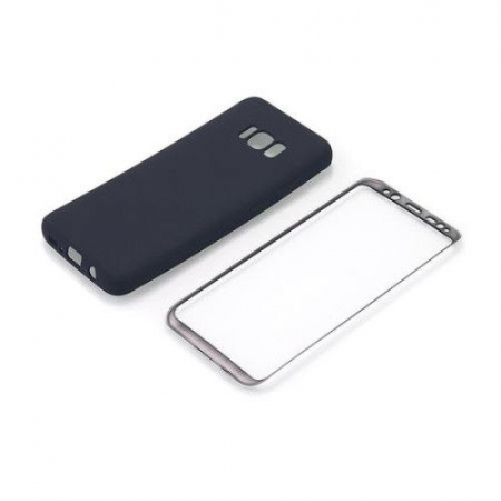 Husa Samsung Galaxy S9 Plus Full Silicone Negru [3]