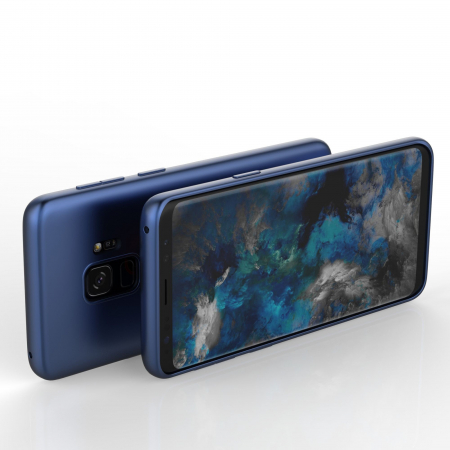 Husa Samsung Galaxy S9 Plus Luxury Case Albastru [3]