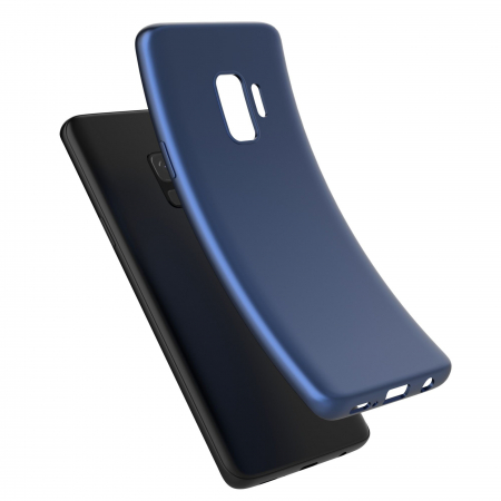 Husa Samsung Galaxy S9 Plus Luxury Case Albastru [2]