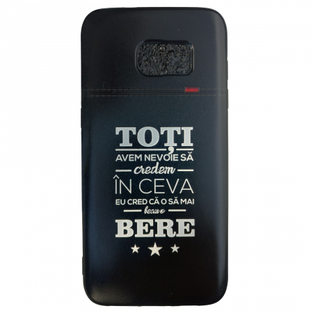Huse de telefoane - Husa Samsung J7 2017 Multicolor Mesaj Bere