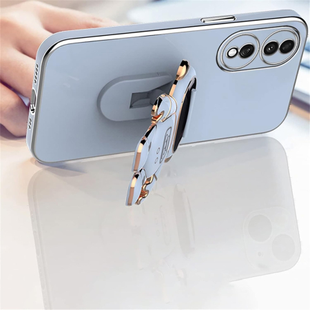 Husa Telefon 2in1, Flippy, Compatibila Huawei Mate 50 Pro, Carcasa TPU cu Suport Inclus Tip Astronaut, Protectie Camere, Albastru [5]