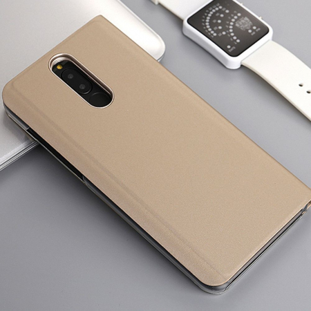 Husa Samsung Galaxy J7 2017 Flip Cover Oglinda Violet [2]