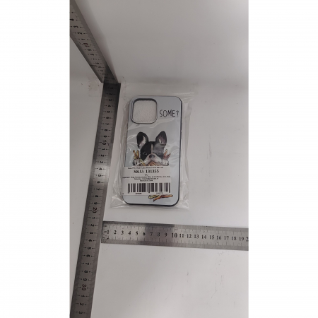 Husa TPU Flippy, Model Catel iPhone 14 Pro Max, Alb [1]
