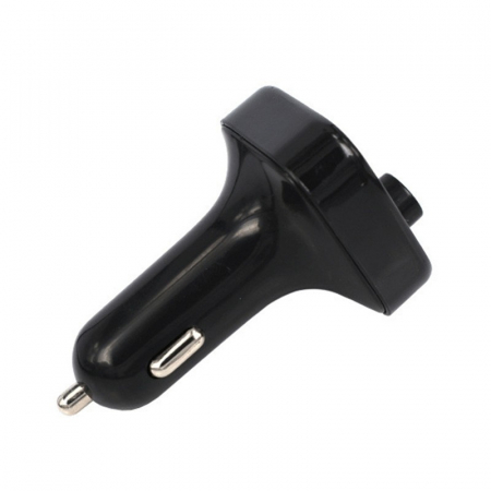 Lichidare Incarcator Auto cu MP3 Player, Flippy, Bluetooth 5.0, 5V, 2 x USB, Type C, Negru [6]