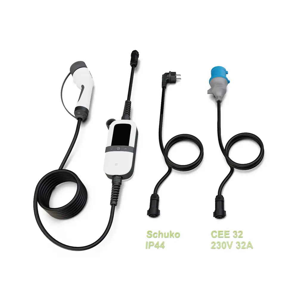 Incarcator portabil PC280 pentru masini electrice conector type 2 7,2kW 6-32A reglabil 230V 6m cablu de incarcare [2]
