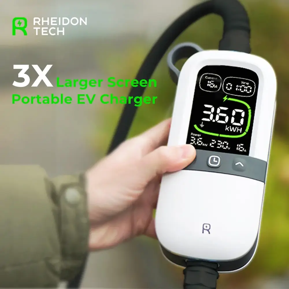 Incarcator portabil PC280 pentru masini electrice conector type 2 7,2kW 6-32A reglabil 230V 6m cablu de incarcare [1]