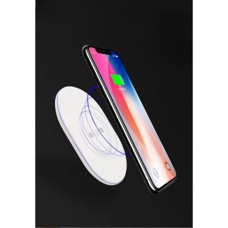 Incarcator Wireless QI Universal WUW-W05 Flippy Blister, Alb [4]