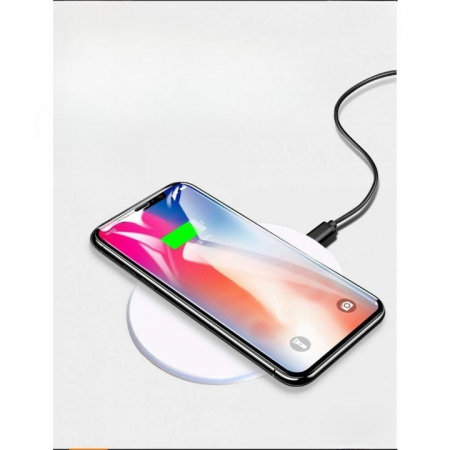 Incarcator Wireless QI Universal WUW-W05 Flippy Blister, Alb [2]