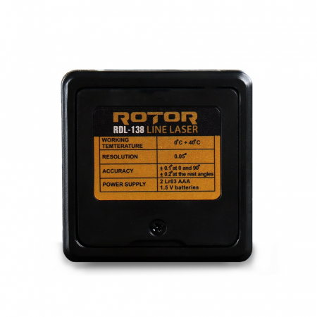 Inclinometru Digital ROTOR RDL-138 Interval de masurare: 4 x 90° (360° total) [4]