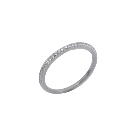 Bijuterii argint - Inel Argint 925 cu Minizirconii Albe, M51