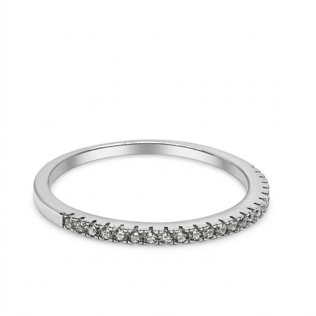 Bijuterii argint - Inel Argint 925 cu Minizirconii Albe, M53