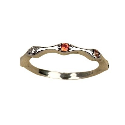 Inel Argint 925, Molecula cu Zirconii Colorate M53 [2]