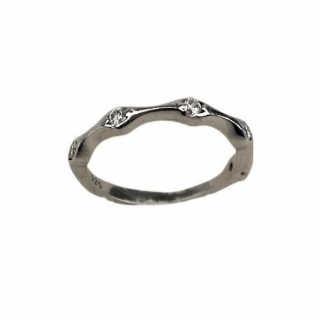 Inel Argint 925, Molecula cu Zirconii M53 [3]