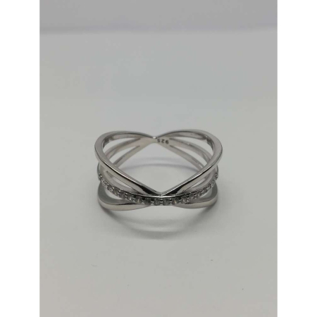 Inel Argint 925 Sfera cu Zirconii M52 [2]