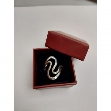 Bijuterii argint - Inel Argint 925 Spirala, Jolie Silver, 5.3g, 2.5 cm x 2 cm, M 56