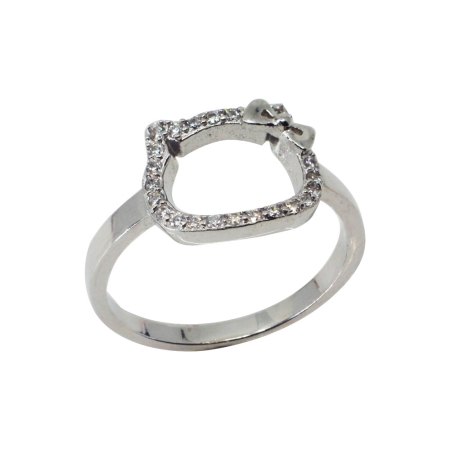 Bijuterii argint - Inel Argint 925 Sweet Cat, Marime 52