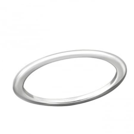 Inele - Inel Argint 925 Tip Verigheta, Marimea 56