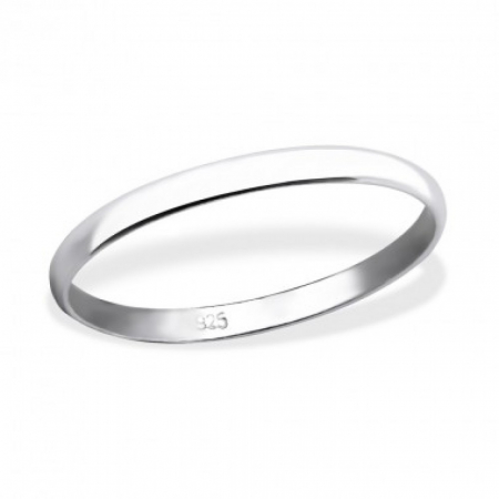 Inel Argint 925 Tip Verigheta Simpla, Marimea 52 [2]