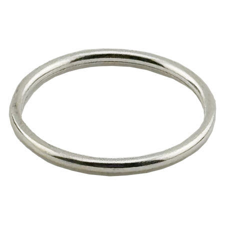 Bijuterii argint - Inel Dama Argint 925, Jolie Silver, Tip Verigheta, Marimea 61, 0.3 cm x 2.2 cm, 0.9 g, Argintiu