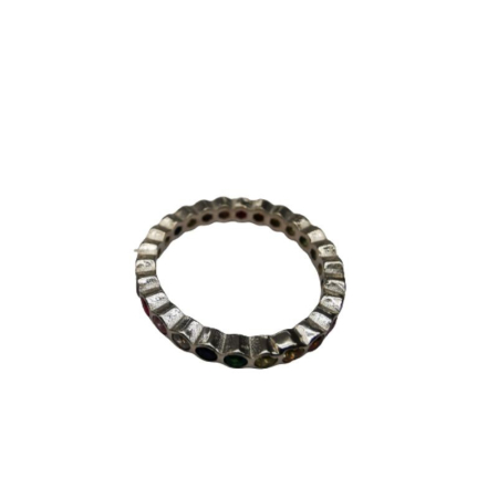 Inel din Argint 925 Fagure cu Zirconii Colorate M51 [1]