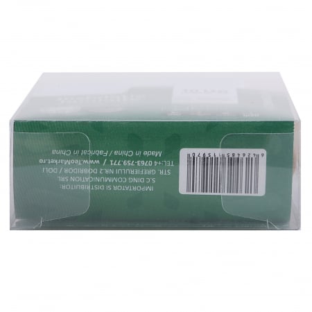 Instalatie Craciun, 1 metru, 10 LED-uri, alb cald,cu baterii,fir cupru, liniar, interior/exterior, Flippy [6]