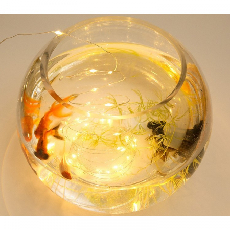 Instalatie Craciun, 10 metri, 100 LED-uri, alb cald, telecomanda 8 functii, USB, fir cupru, liniar, interior/exterior, Flippy [5]