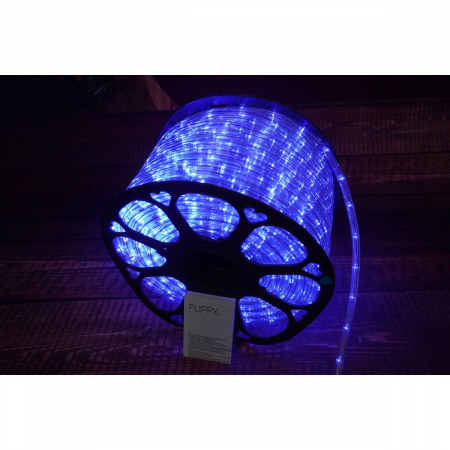 Instalatie Craciun, 92 m, 2208 Led-uri, Furtun Luminos, Albastru, Transformator, 8 jocuri de lumini, Sectionabila, 220 V, Flippy [7]