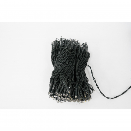 Instalatie Craciun Flippy, 32 metri, 300 de LED-uri, cu Energie Solara, Fir de Cupru, Liniar, Interior/Exterior, Multicolor [10]