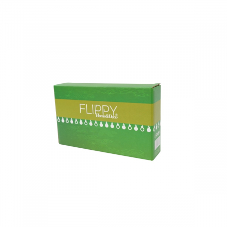 Furtun - Tub - rola craciun - Instalatie Craciun Furtun Luminos Flippy, 10 m, 100 LED-uri, Alb Cald, Baterii