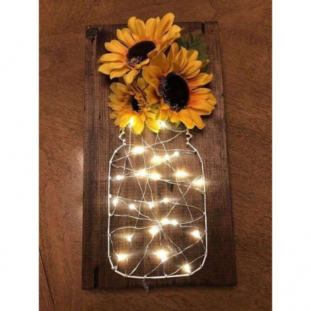 Instalatie de Craciun cu Baterii Tip Liniar, 2 jocuri de lumini, Fir Cupru 5 m 50 LED -uri, Alb Rece [1]