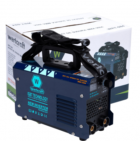 Invertoare - Invertor de sudura WertCraft WRT-004, 20-300 A curent iesire, 230 V, MMA, accesorii incluse